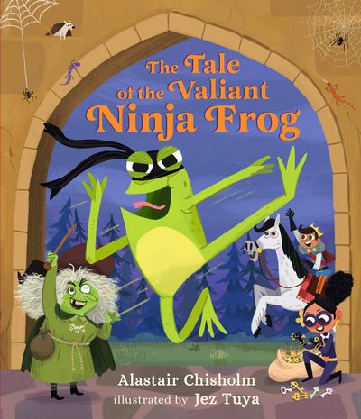 Book cover: The Tale of the Valiant Ninja Frog