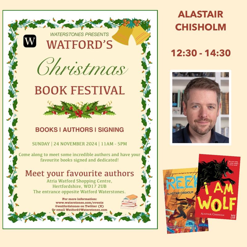 Watford Waterstones Christmas Book Festival