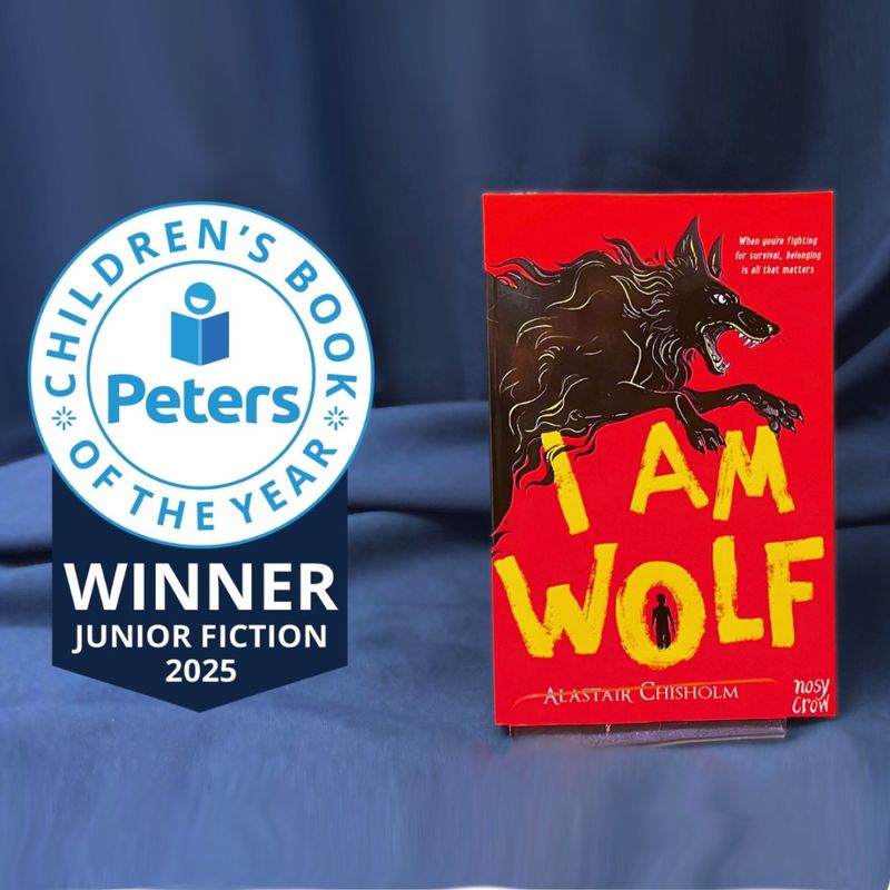 I Am Wolf wins Peters Junior Fiction Book of the Year!