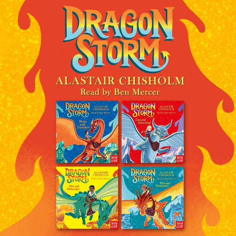 Dragon Storm on Audiobook!