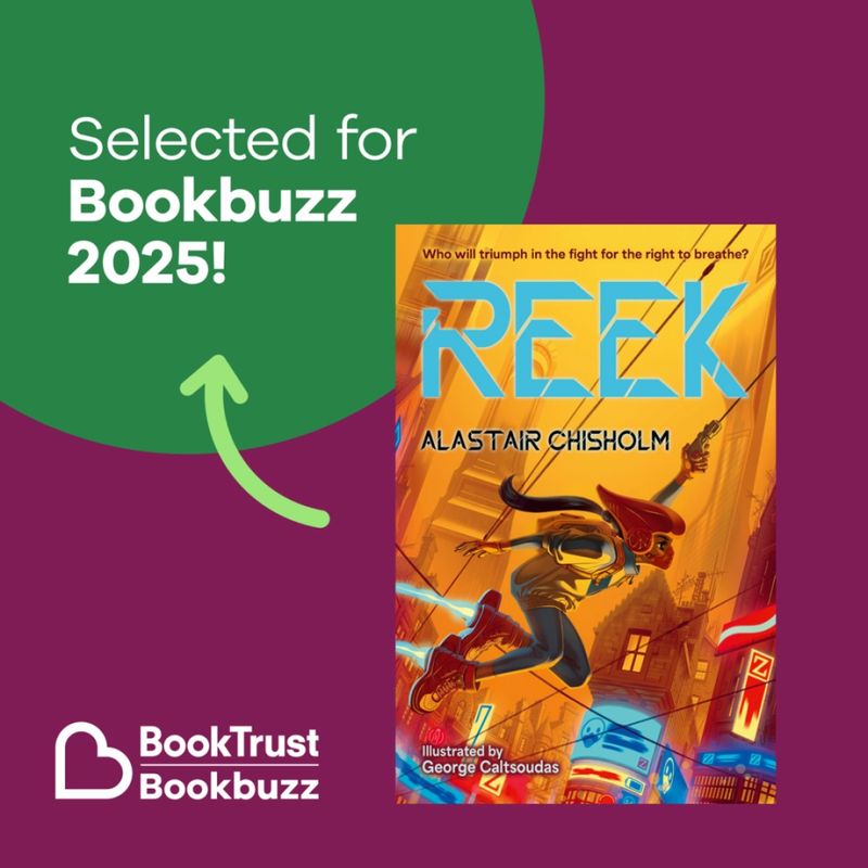 Reek is a BookTrust Bookbuzz Book!