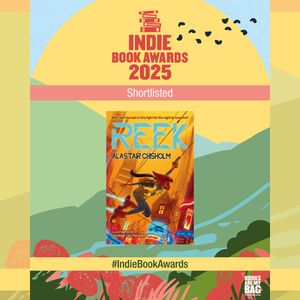 Reek is shortlisted for the Indie Book Awards!