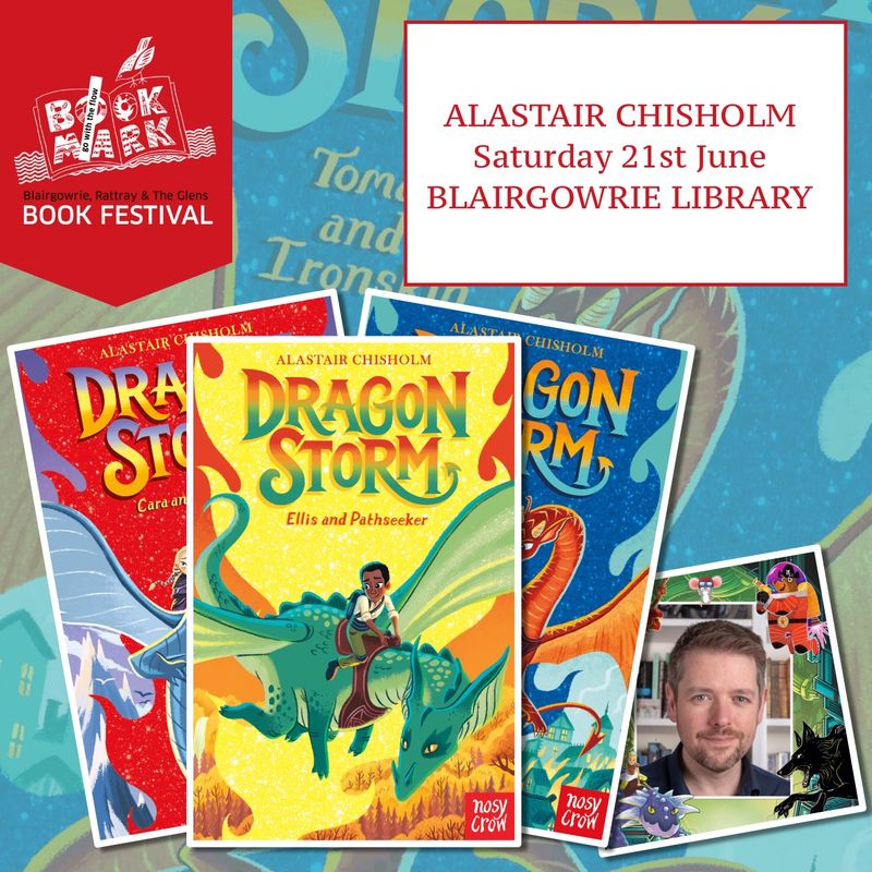 Dragon Storm at Blairgowrie Bookmark Festival