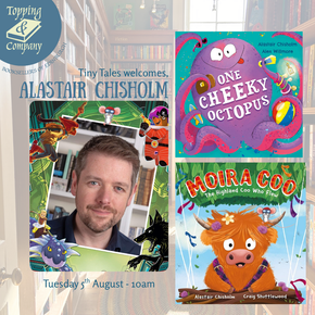 Tiny Tales at Toppings Edinburgh!