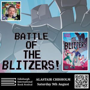 Blitzers at the Edinburgh Book Festival!