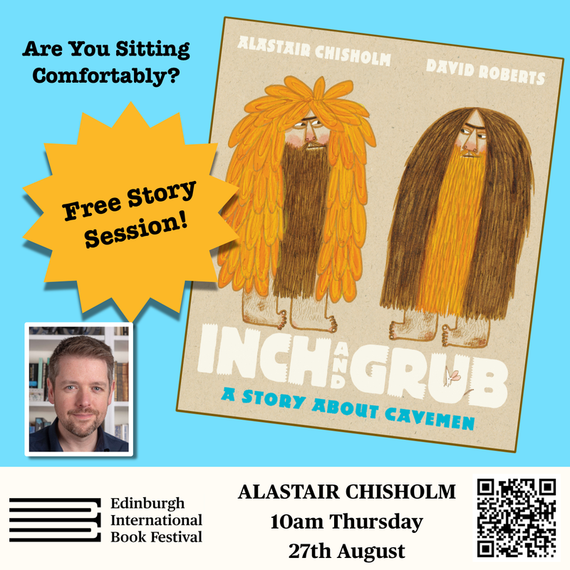 Inch and Grub at the Edinburgh Book Festival!