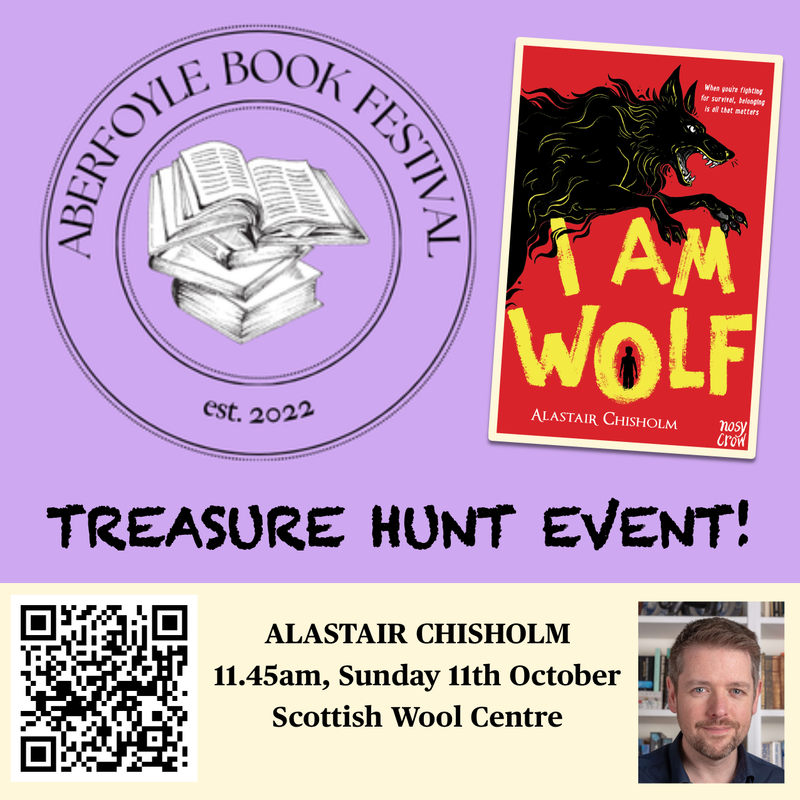Treasure Hunt at the Aberfoyle Book Festival!