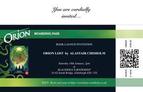 Orion Lost Book Launch!