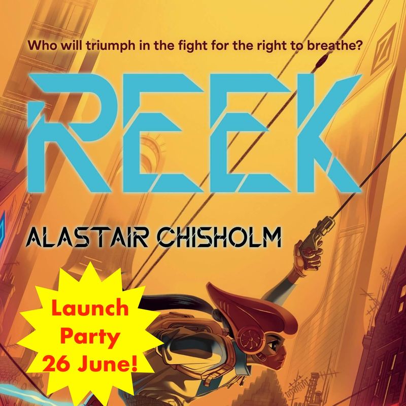 Reek Book launch at Portobello Books 26th June!