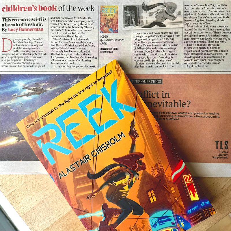 Reek is The Times' Children's Book Of The Week!