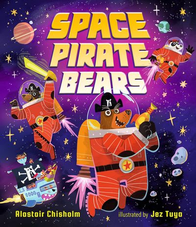 Book cover: Space Pirate Bears!